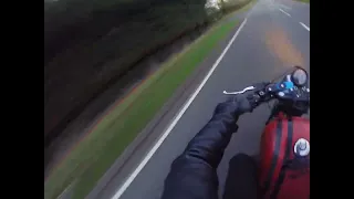 RIDING THE SUZUKI GZ125 BOBBER - WARWICKSHIRE (GOPRO FOOTAGE)