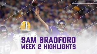 Sam Bradford Highlights | Packers vs. Vikings | NFL Week 2 Player Highlights