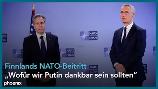 NATO-Außenminister: Statements Jens Stoltenberg und US-Außenminister Blinken