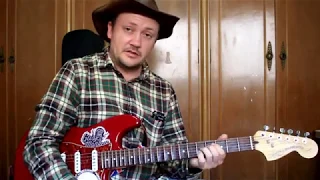 Blues. Доступно всем. Урок 9. Постановка левой руки и бендов.