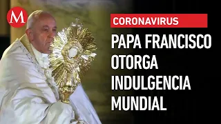 Papa da bendición e indulgencia plenaria por Covid-19