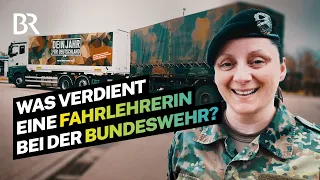 Fahrlehrer für LKW und Panzer: Das Gehalt als Soldatin bei der Bundeswehr I Lohnt sich das? I BR