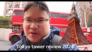 My review of Tokyo tower in Japan. Is it worth it in 2024? Cost and ticket price