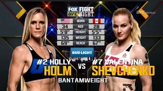 Valentina Shevchenko Vs Holly Holm Full Fight Highlights