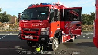 Mitsubishi Fuso Canter/ BAI small fire engine - exterior & interior - Florian expo 2020 in Germany