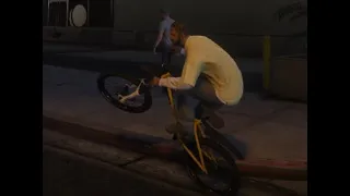 GTA V PC: Bicycle wheelie