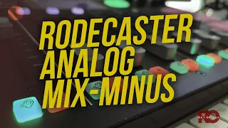 Rodecaster Pro Analog Mix-Minus