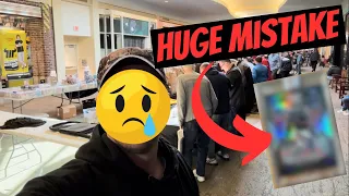 I Made A HUGE Mistake At This Sports Card Show!