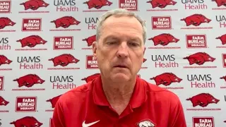 Arkansas head coach Dave Van Horn talks about the Fayetteville Regional and more