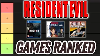 Resident Evil Games Ranked - WORST to BEST (Tier List)