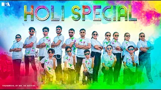 Holi Special Dance (2021) || Holi Bollywood Song || Hiten Dance Academy ||