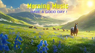 POSITIVE MORNING MUSIC - Wake Up Happy and Stress Relief - Peaceful Morning Meditation Music