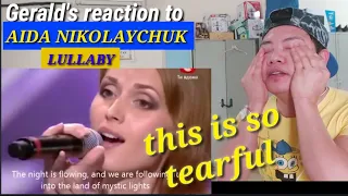 AIDA NIKOLAYCHUK "LULLABY" tearful reaction this is so heartbreaking | Gerald Solidor