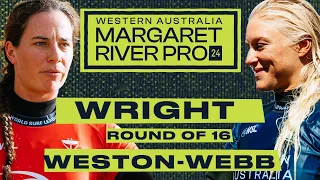 Tyler Wright vs Tatiana Weston-Webb | Western Australia Margaret River Pro 2024 - Round of 16