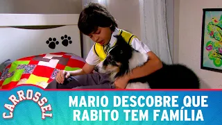 Mario descobre que Rabito já tinha uma outra família antes dele | Carrossel 2022