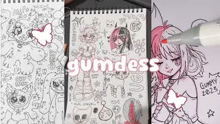 gumdess art compilation! (@gumdess) ( tiktok compilation ) part 1 🦋