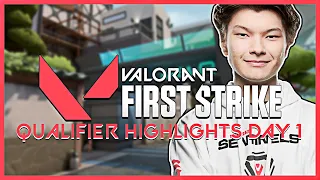 SEN Sinatraa | VALORANT FIRST STRIKE QUALIFIER HIGHLIGHTS (Day 1)