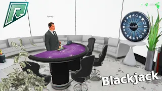 ИГРАЕМ В BLACKJACK В НОВОЙ ВЕРСИИ КАЗИНО НА РАДМИРЕ ГТА 5