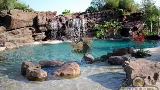 PISCINAS DE LUJO, espectaculares playas con rocas y cascadas