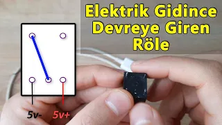 Elektrik Gidince Devreye Giren Röle