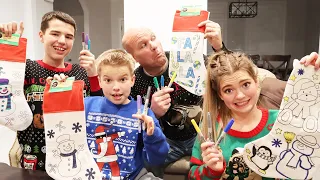 3 Marker Christmas Stocking Decorating Challenge