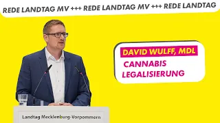 Cannabis-Legalisierung | David Wulff, MdL FDP-Fraktion | Drucksache 8/3469 Landtag MV