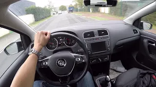 Volkswagen Polo V 1.4 TDI (2016) - POV Drive