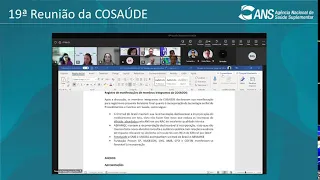 19ª Reunião COSAÚDE