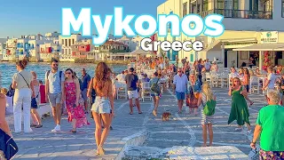 Mykonos, Greece 🇬🇷 | A Luxurious Oasis for the Elite and Celebrities | 4K 60fps HDR Walking Tour