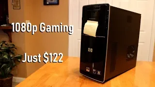 The $122 HP Pavillion Gaming PC! | The Value of Upgrading a Prebuilt