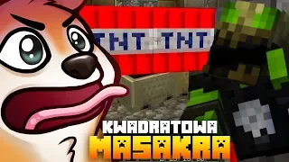 WYSADZIŁEM WSZYSTKIE MASZYNY MAGISTRA *wkurzył się* (Minecraft Kwadratowa Masakra)