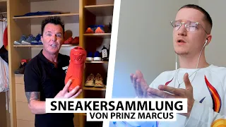 Justin reagiert auf Prinz Marcus' 150.000€ Sneakersammlung.. | Reaktion