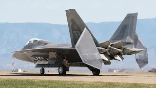 Testing the Aggressive Design of the US F-22 to its Extreme Limit