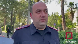 Беслан Чкадуа заявил, что «вызов был ложный, в здании ничего не обнаружили»