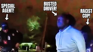 Driver got BUSTED by RACIST COP and SPECIAL AGENT!