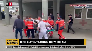 ACTUALITATEA.  CINE E ATENTATORUL DE 71 DE ANI AL PREMIERULUI SLOVAC?  CANDIDAȚII LA PRIMĂRIE