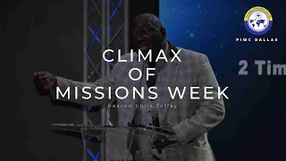 CLIMAX OF MISSIONS WEEK   || 03-12-2023 ||