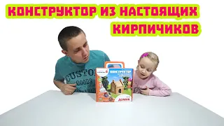 Строим домик из настоящих кирпичиков Конструктор Висма Brickmaster Домик