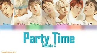 MONSTA X (몬스타엑스) - Party Time [COLOR CODED LYRICS(Han|Rom|Eng)]