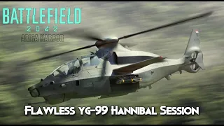 Battlefield 2042 - Flawless YG-99 Hannibal Session [ARICA HARBOR] Full Map/No Comms