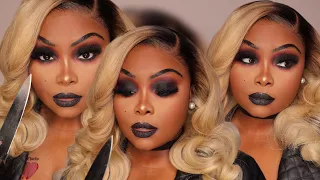 The Bride of Chucky Makeup Transformation | Halloween Makeup Tutorial