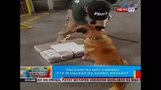 BP: Package na may lamang P15-M halaga ng shabu, nasabat