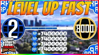 *TOP 3* SOLO THIS IS NOW THE FASTEST WAY TO LEVEL UP IN GTA 5 ONLINE (RP METHOD 1-1000 IN A DAY)