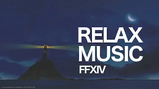 [FF14 BGM] Deep Calm Relaxing Night Sleep Scene Music OST