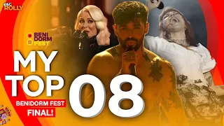 🇪🇸 Benidorm Fest 2024 | FINAL - My Top 8 (Spain Eurovision 2024)