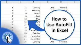 How to Use AutoFill in Excel (Best Practices)
