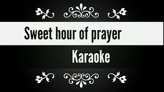 Sweet Hour of Prayer Karaoke l Track l English Christian Song Karaoke l Worship Song Karaoke