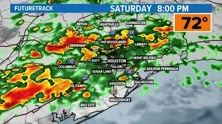 Houston forecast: Cold front expected to bring areawide thunderstorms this weekend