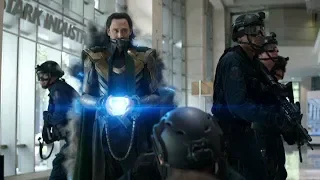 Loki Escapes With Tesseract // Thor Saves Tony Stark | Avengers: Endgame [Open Matte/IMAX HD]