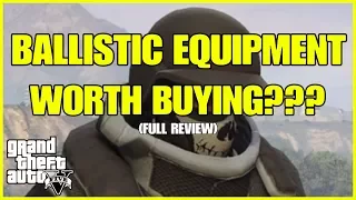 GUNRUNNING DLC - IS THE BALLISTIC EQUIPMENT WORTH BUYING? ***FULL REVIEW*** (GTA ONLINE)